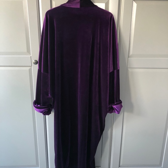Bayliss & Knight- Rich Purple Duster/Opera/ Theatre Coat - Picture 3 of 9